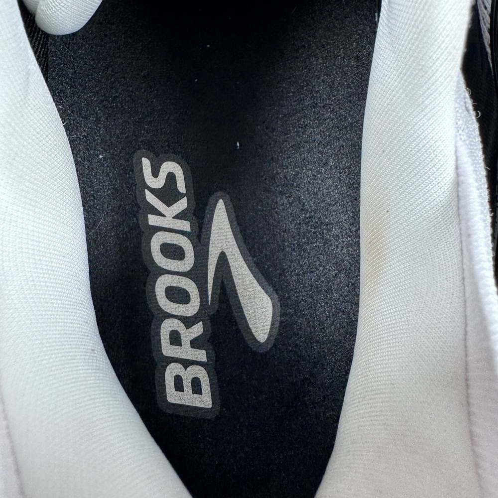 Brooks Glycerin 22 Men's Size 11 D White Grey Running Shoes Sneakers 1104451D135 - Picture 11 of 12